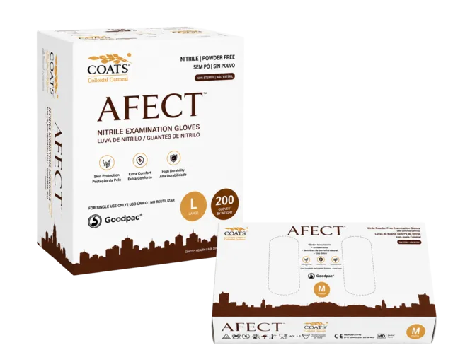 AFECT COATS 320 Luvas de nitrilo